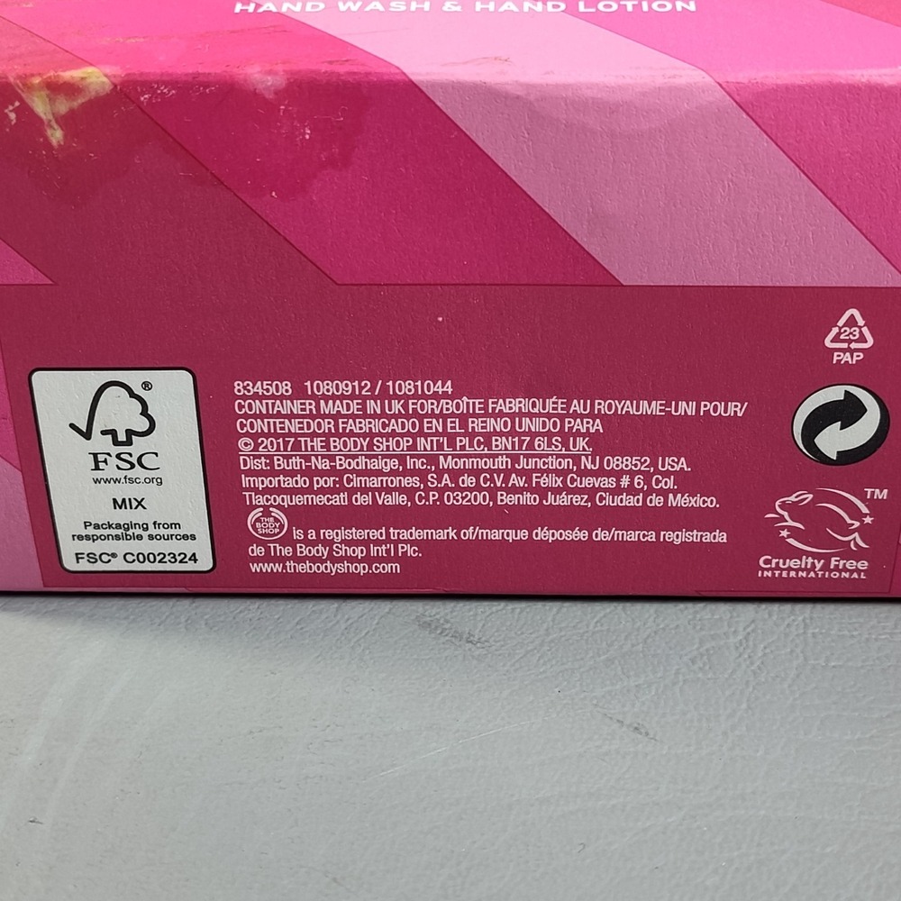 The Body Shop British Rose Hand Wash & Hand Lotion Special Edition Gift Set - Picture 8 of 8